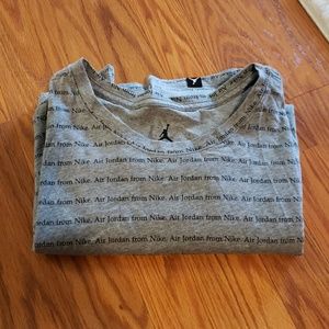 Mens Nike Air Jordan Print T-Shirt